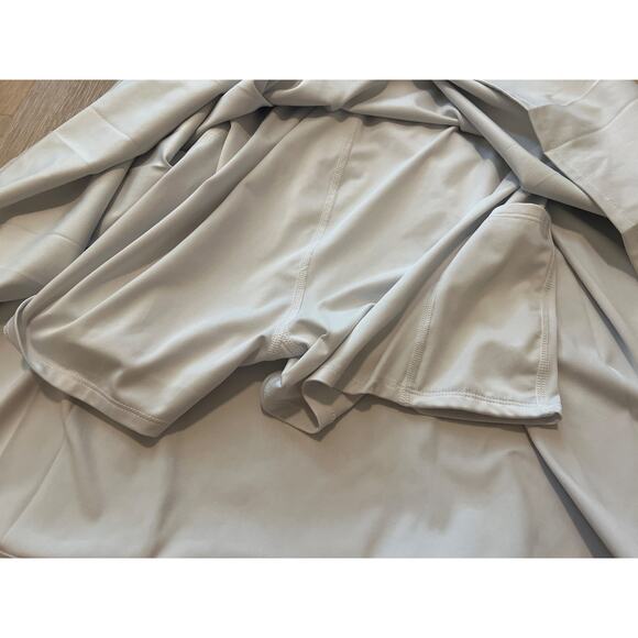 Tommy Bahama White Tennis Golf Racquet & Paddle Dress Bodysuit Sz XL Athletic - Picture 8 of 9